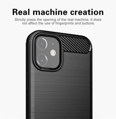 Deksel iPhone 12 MINI ultra slim (svart)
