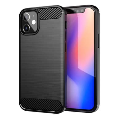 Deksel iPhone 12 MINI ultra slim (svart)
