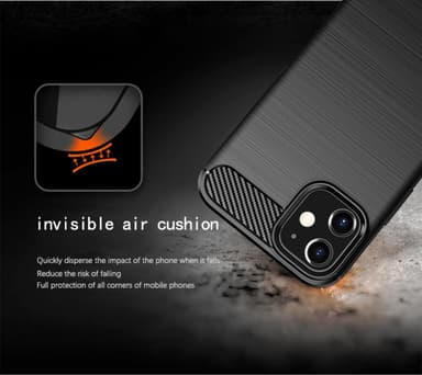 Deksel iPhone 12 MINI ultra slim (svart)