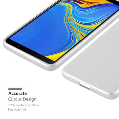 Deksel Samsung Galaxy A7 2018 Case Cover (sølv)