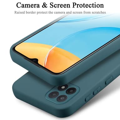 OPPO A15 / A15s silikondeksel case (grønn)