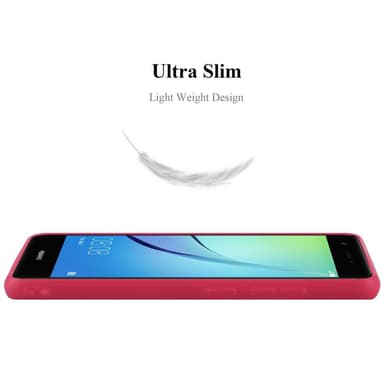 Deksel Huawei NOVA Silikon cover (rød)