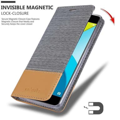Honor 6C lommebokdeksel etui (grå)