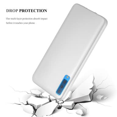 Deksel Samsung Galaxy A7 2018 Case Cover (sølv)