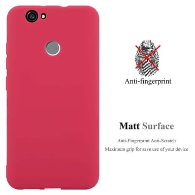 Deksel Huawei NOVA Silikon cover (rød)