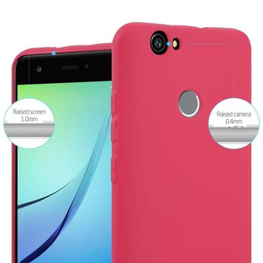 Deksel Huawei NOVA Silikon cover (rød)