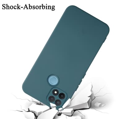 OPPO A15 / A15s silikondeksel case (grønn)