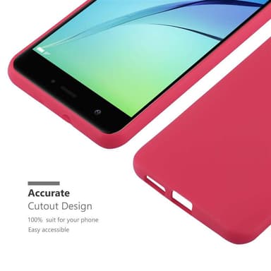 Deksel Huawei NOVA Silikon cover (rød)