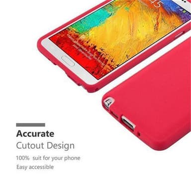 Deksel Samsung Galaxy NOTE 3 case (rød)