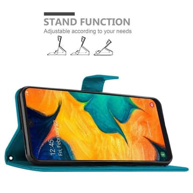 Samsung Galaxy A20 / A30 / M10s lommebokdeksel Blomster