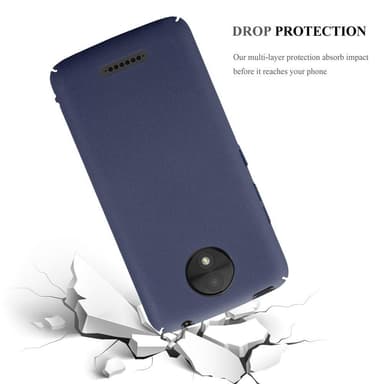 Motorola MOTO C PLUS Hardt Deksel Cover (blå)