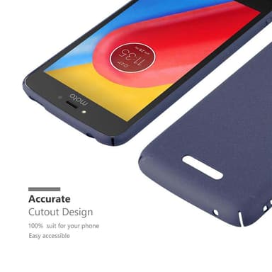 Motorola MOTO C PLUS Hardt Deksel Cover (blå)