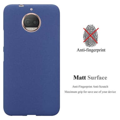 Deksel Motorola MOTO G5S PLUS case (blå)