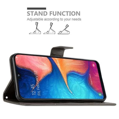 Samsung Galaxy A10e / A20e lommebokdeksel Blomster