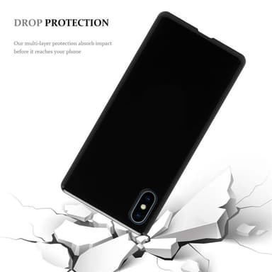 iPhone XS MAX deksel ultra slim (svart)