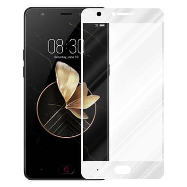 ZTE Nubia M2 Skjermbeskytter Skärmskydd (hvit)