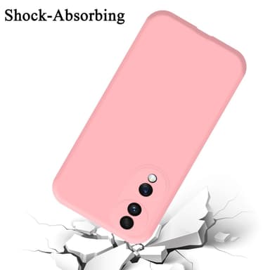 Honor 70 silikondeksel case (Rosa)