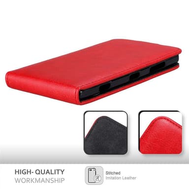 Nokia Lumia 830 deksel flip cover (rød)