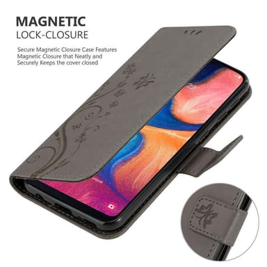 Samsung Galaxy A10e / A20e lommebokdeksel Blomster
