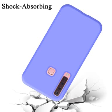 Samsung Galaxy A9 2018 silikondeksel case (lilla)