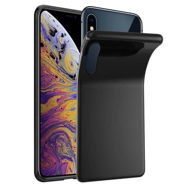 iPhone XS MAX deksel ultra slim (svart)