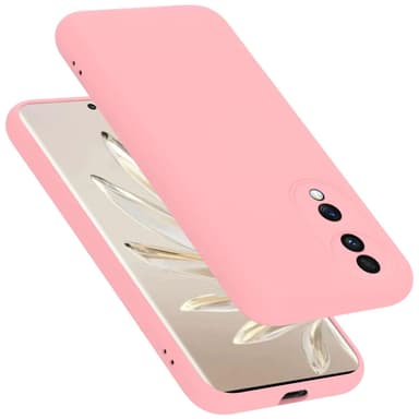 Honor 70 silikondeksel case (Rosa)