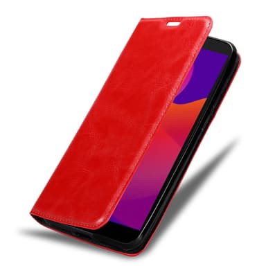 Honor 9S / Huawei Y5P lommebokdeksel case (rød)