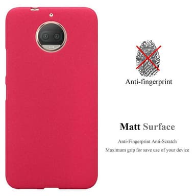 Deksel Motorola MOTO G5S PLUS case (rød)