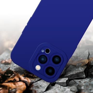 iPhone 12 PRO Deksel case (blå)