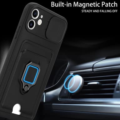 iPhone 11 Deksel case (Svart)