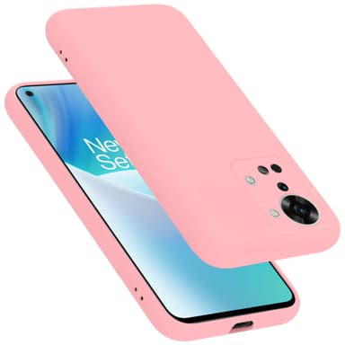 OnePlus Nord 2T silikondeksel case (rosa)