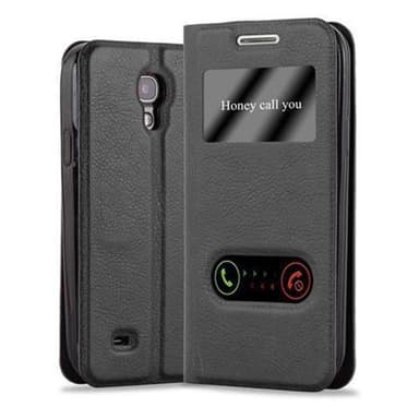 Samsung Galaxy S4 MINI lommebokdeksel cover (svart)