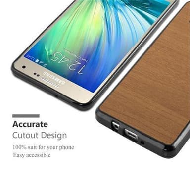 Samsung Galaxy A5 2015 Deksel Case Cover (brun)