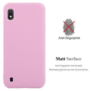 Deksel Samsung Galaxy A10 / M10 Silikon cover (rosa)
