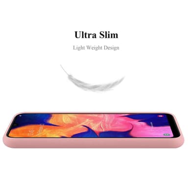 Deksel Samsung Galaxy A10 / M10 Silikon cover (rosa)