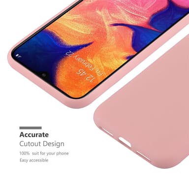 Deksel Samsung Galaxy A10 / M10 Silikon cover (rosa)