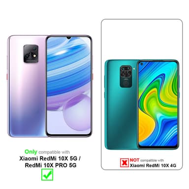 Xiaomi RedMi 10X 5G / RedMi 10X PRO 5G lommebokdeksel
