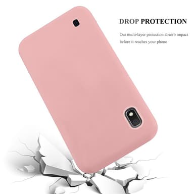 Deksel Samsung Galaxy A10 / M10 Silikon cover (rosa)