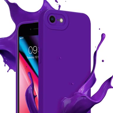 iPhone 7 / 7S / 8 / SE 2020 Deksel case (lilla)
