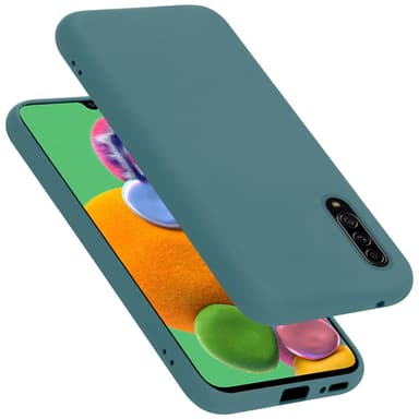 Samsung Galaxy A90 5G silikondeksel case (grønn)