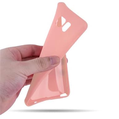 Deksel Samsung Galaxy NOTE 5 Silikon cover (rosa)