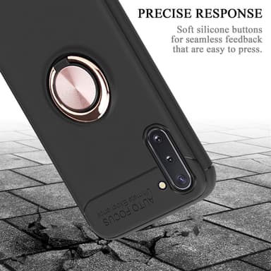 Samsung Galaxy NOTE 10 silikondeksel cover (svart)
