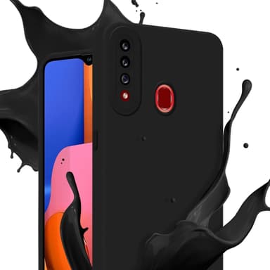 Samsung Galaxy A21s Deksel case (svart)