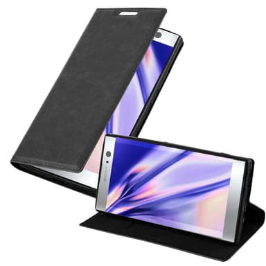 Sony Xperia XA2 lommebokdeksel case (svart)