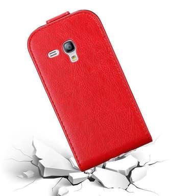 Samsung Galaxy S3 MINI deksel flip cover (rød)
