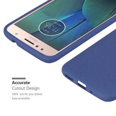 Deksel Motorola MOTO G5S PLUS case (blå)