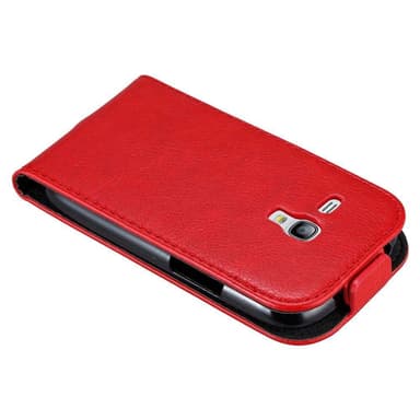 Samsung Galaxy S3 MINI deksel flip cover (rød)
