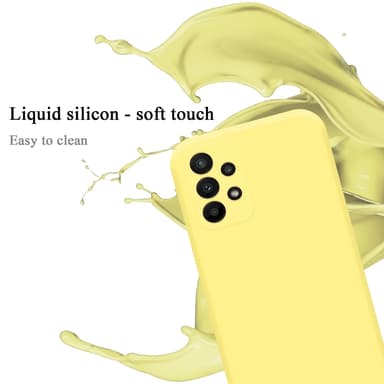 Samsung Galaxy A23 4G silikondeksel case (gul)