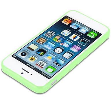Deksel iPhone 5 / 5S / SE 2016 Silikon cover (grønn)