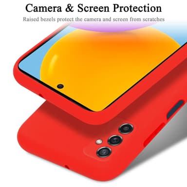 Samsung Galaxy M52 5G silikondeksel case (rød)